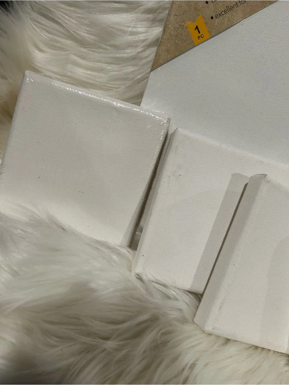 White Artist Canvas Set - Multipack